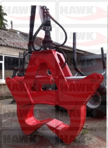 Excavator Log Cracker