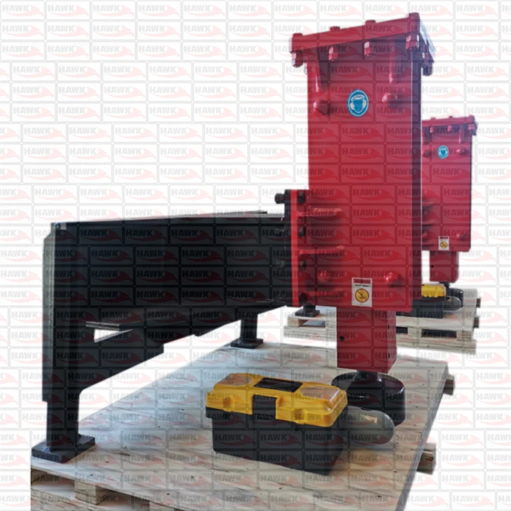 20ton Skid Steer Hydraulic Fencing Post Driving Hammer