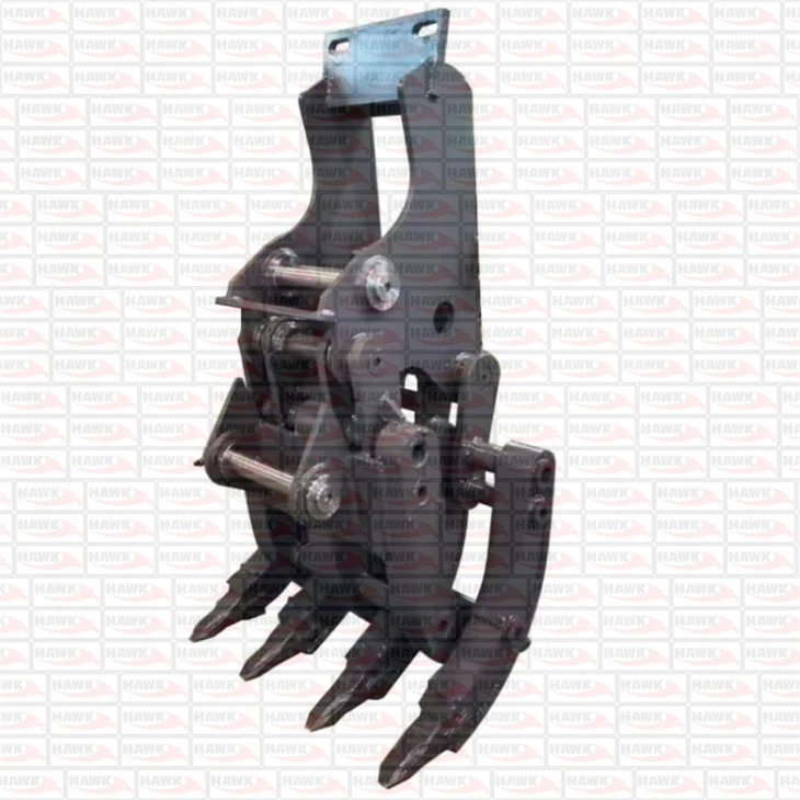 6ton Excavator Attachments Mechanical Timber Grapple