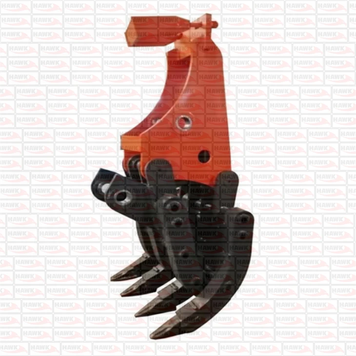 6ton Excavator Attachments Mechanical Timber Grapple