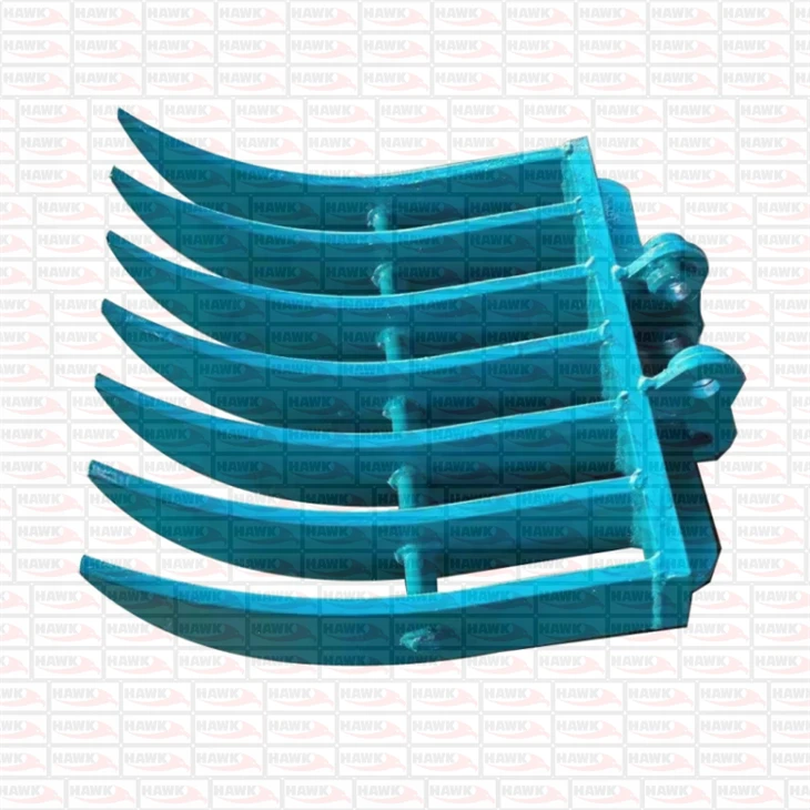Excavator Attached Mini Root Rake