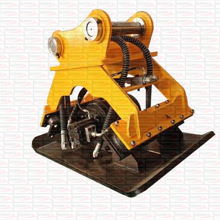 Excavator Vibratory Hydraulic Compactor For Construction