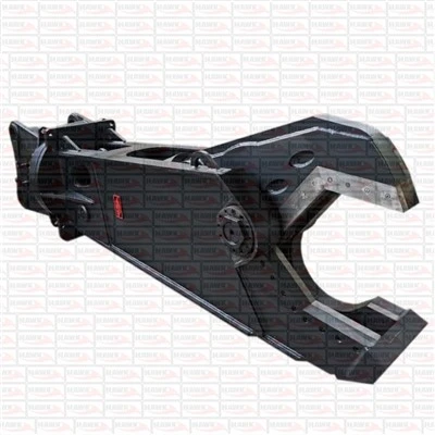 Hydraulische betonsloopvergruizer voor graafmachine