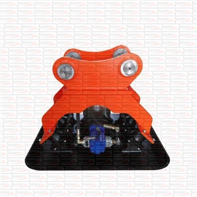 Hydraulische plaatwegverdichter voor graafmachine