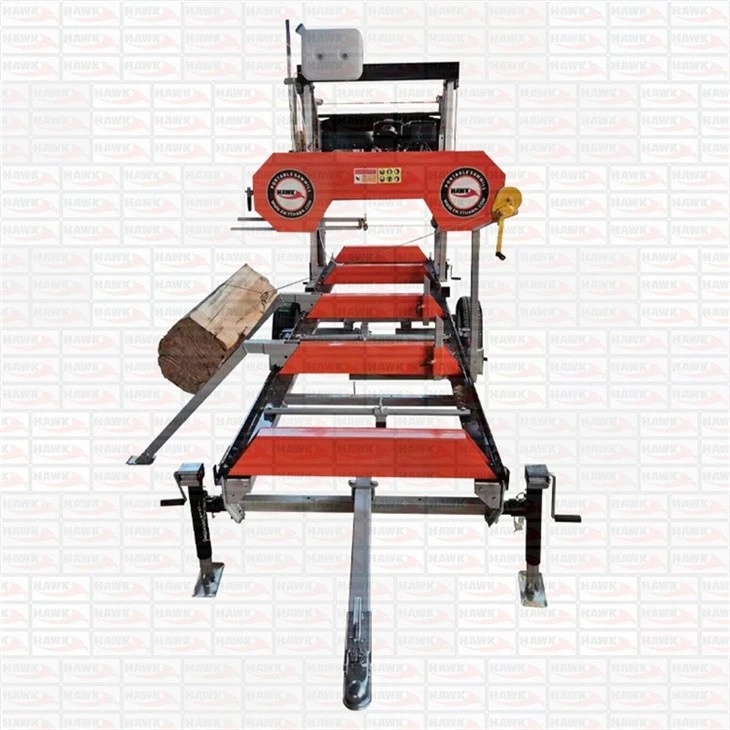 26 Inch Petrol Engine Portable Band Sawmill