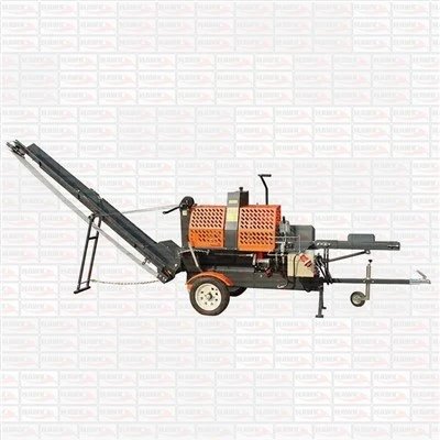 Circular Diesel Engine Firewood Processor