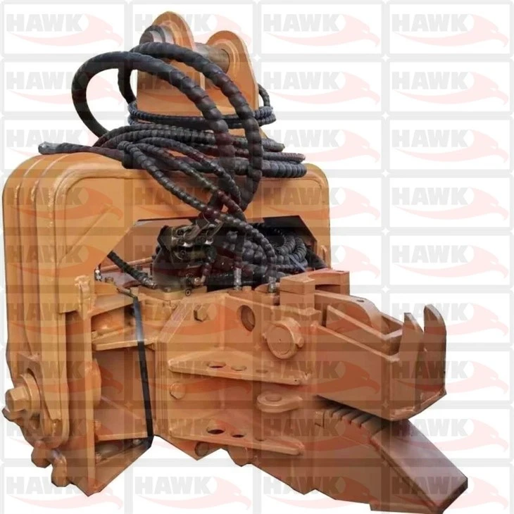 Clip-on Excavator Vibratory Pile Hammer