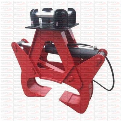 Houtgrijper Graafmachine Log Cracker
